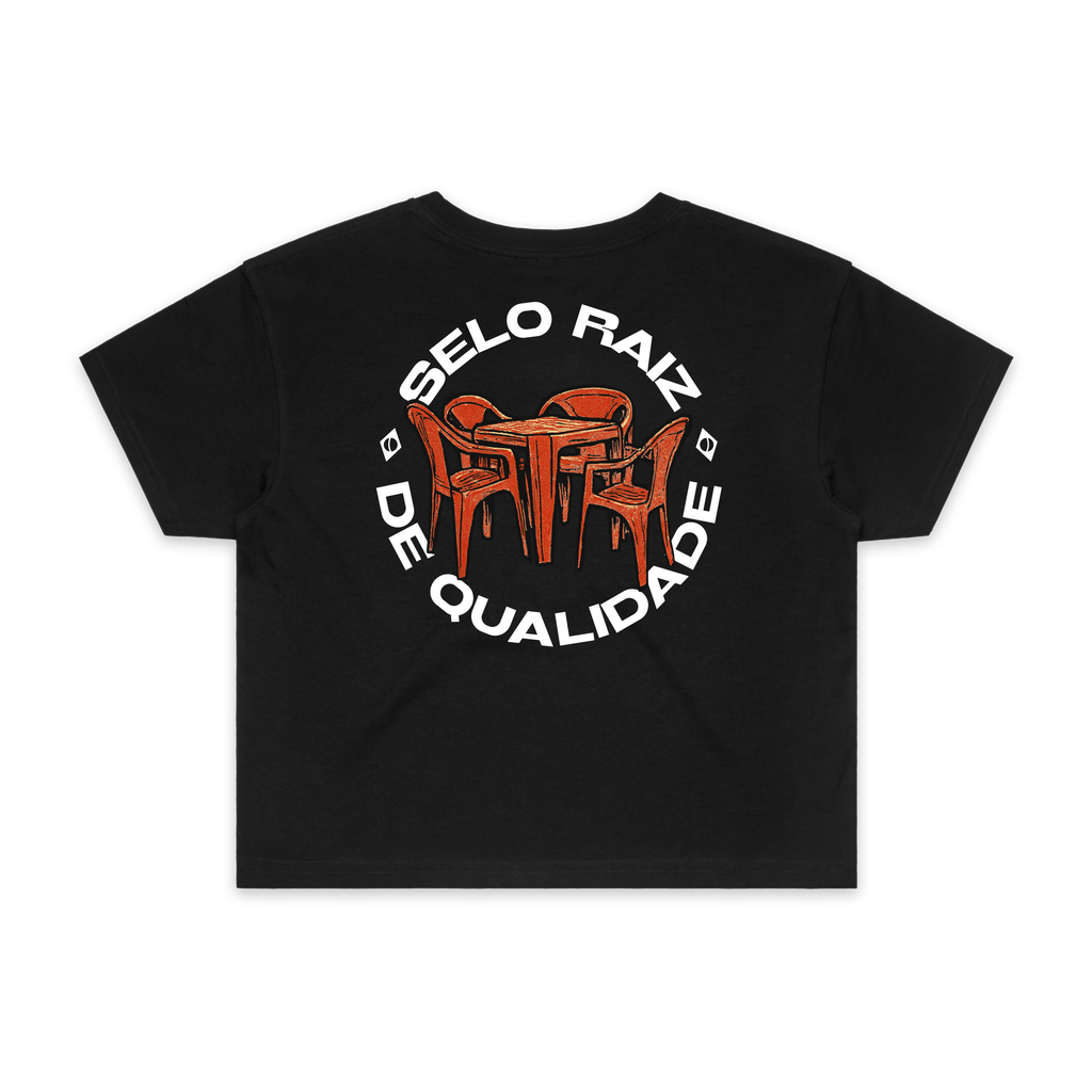 Selo Raiz de Qualidade - Crop Tee