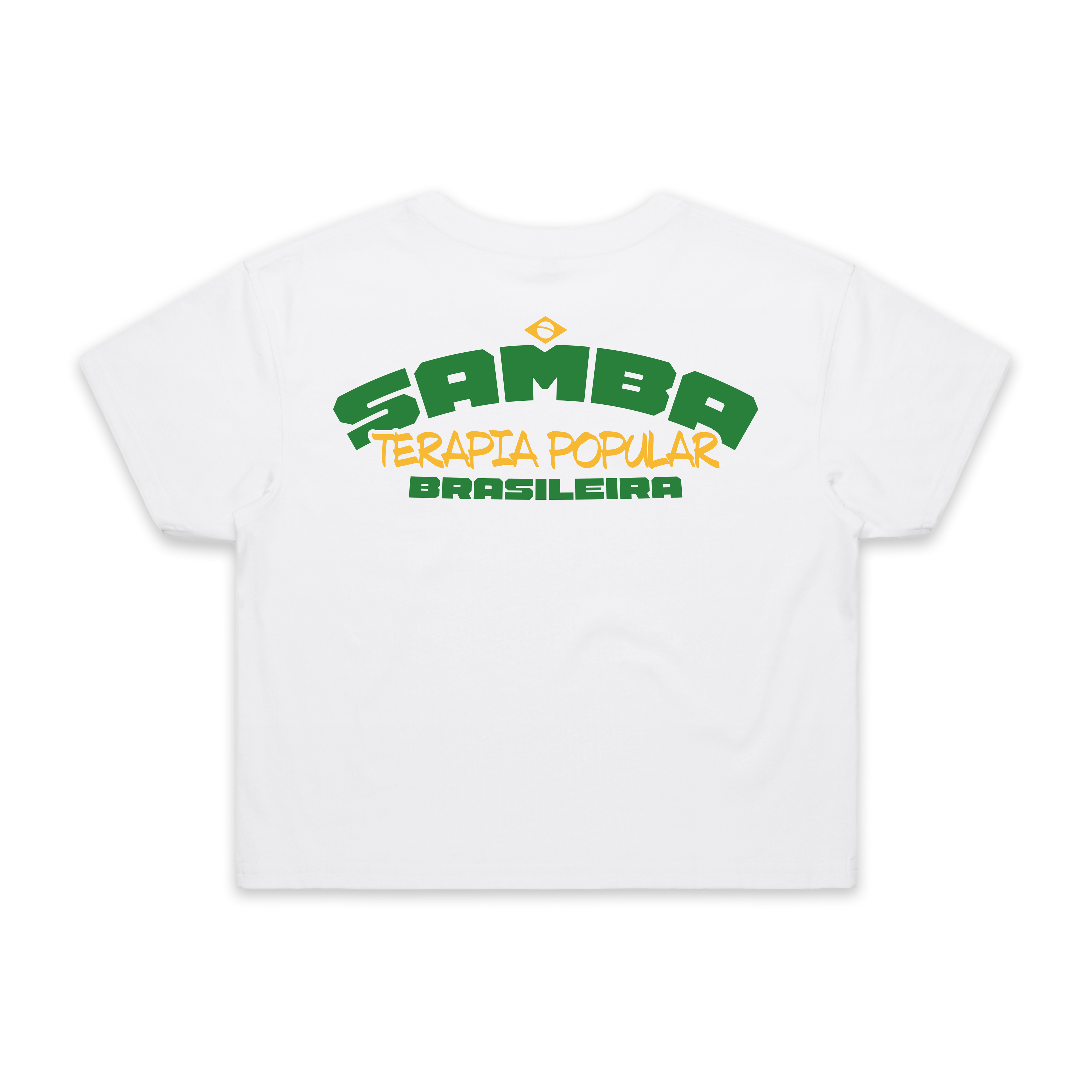 Samba terapia popular - Crop Tee