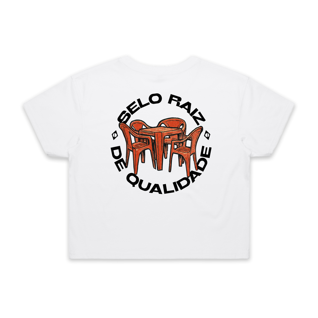 Selo Raiz de Qualidade - Crop Tee