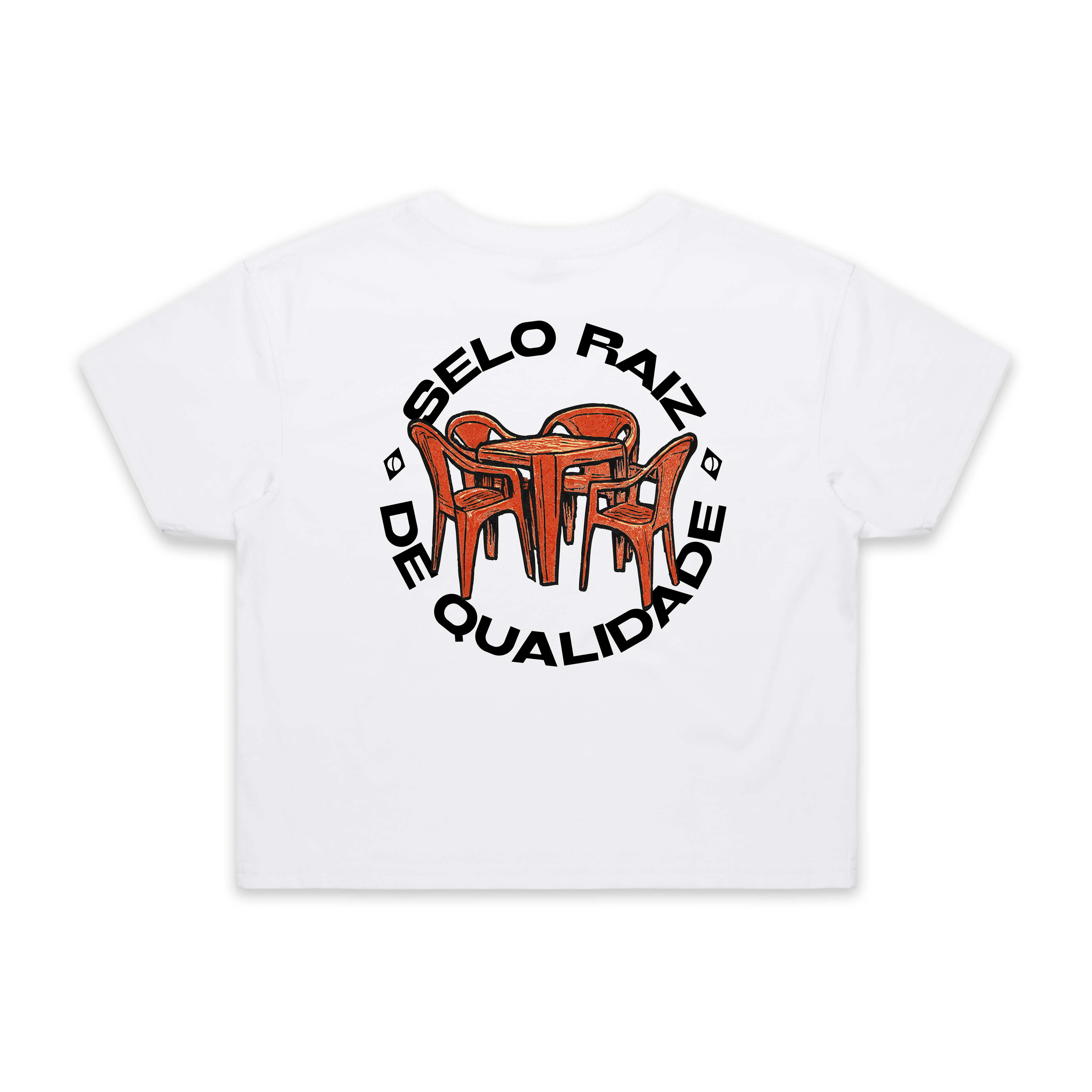 Selo Raiz de Qualidade - Crop Tee