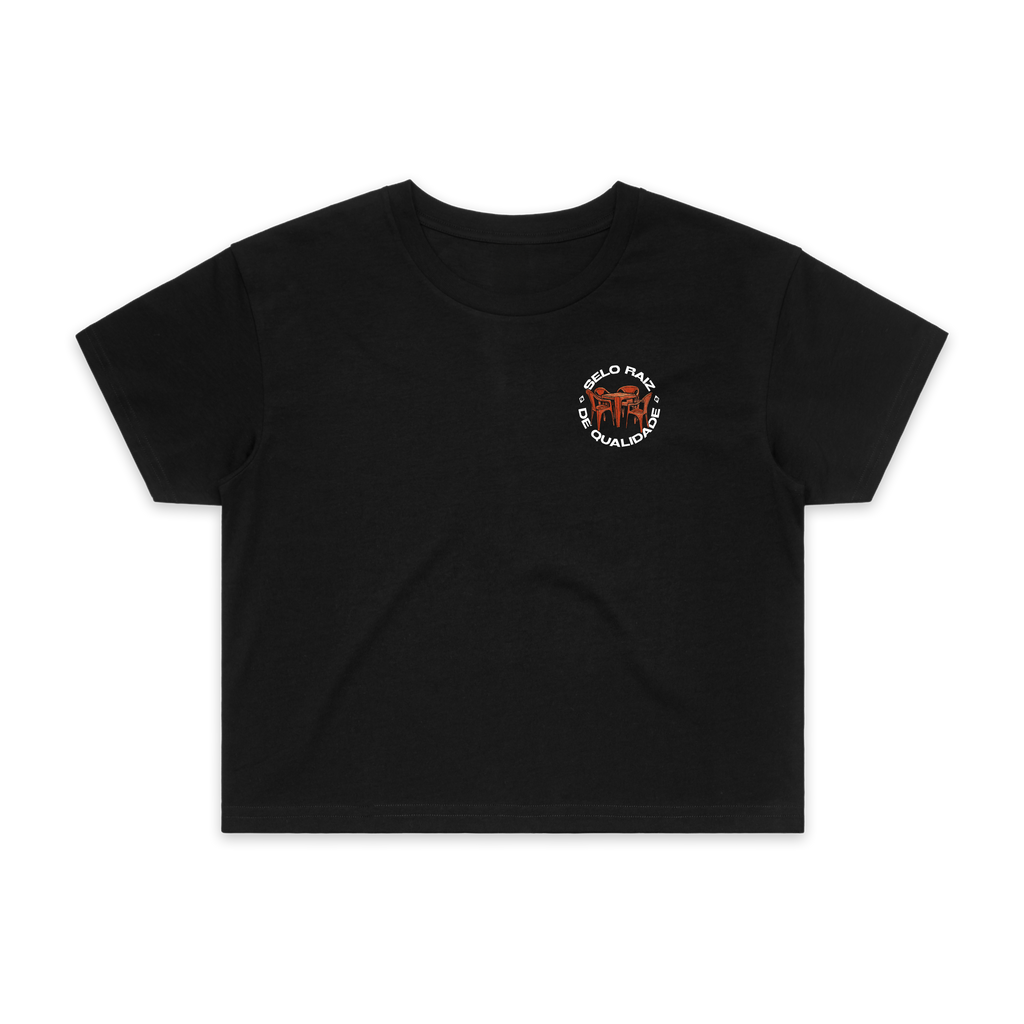 Selo Raiz de Qualidade - Crop Tee