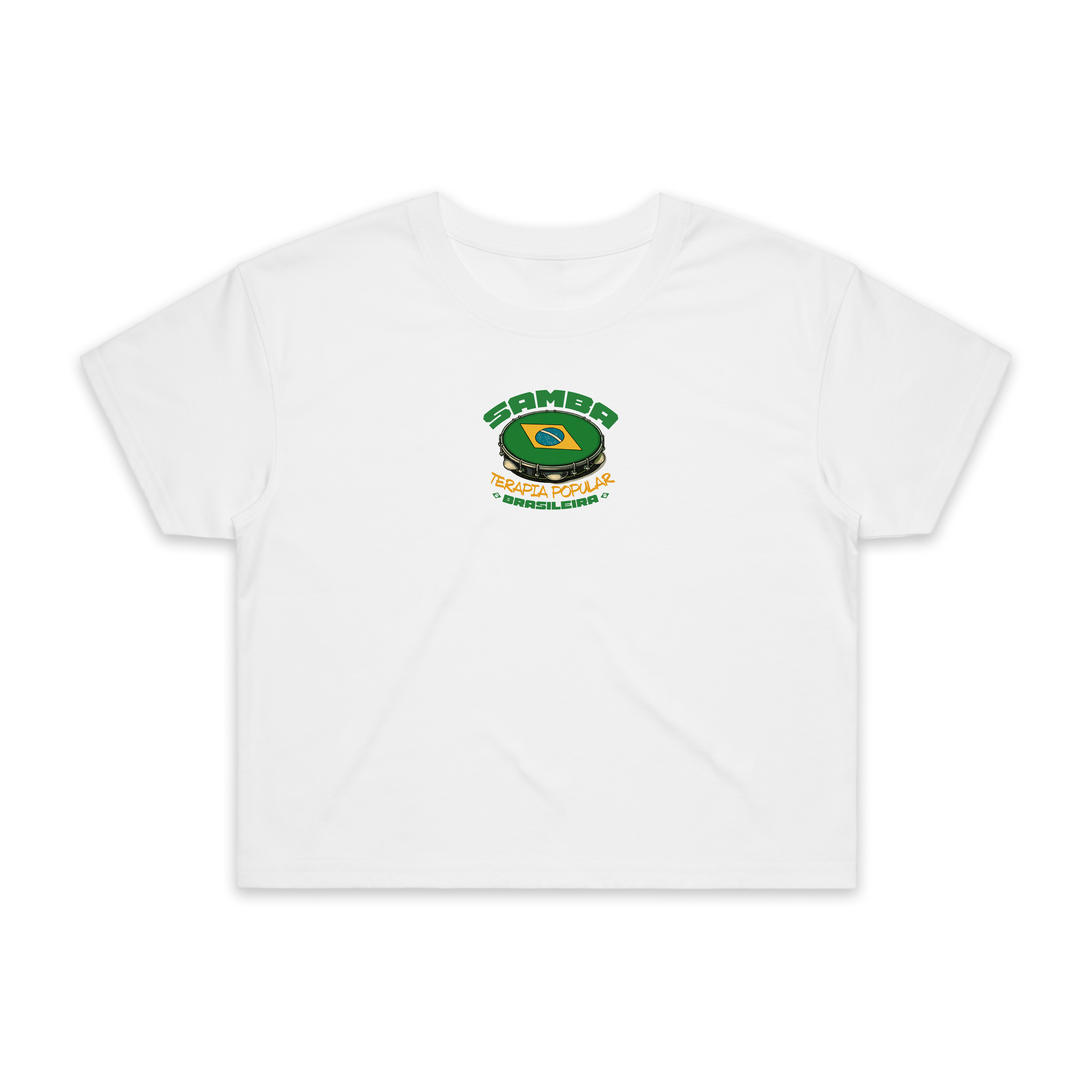 Samba terapia popular - Crop Tee