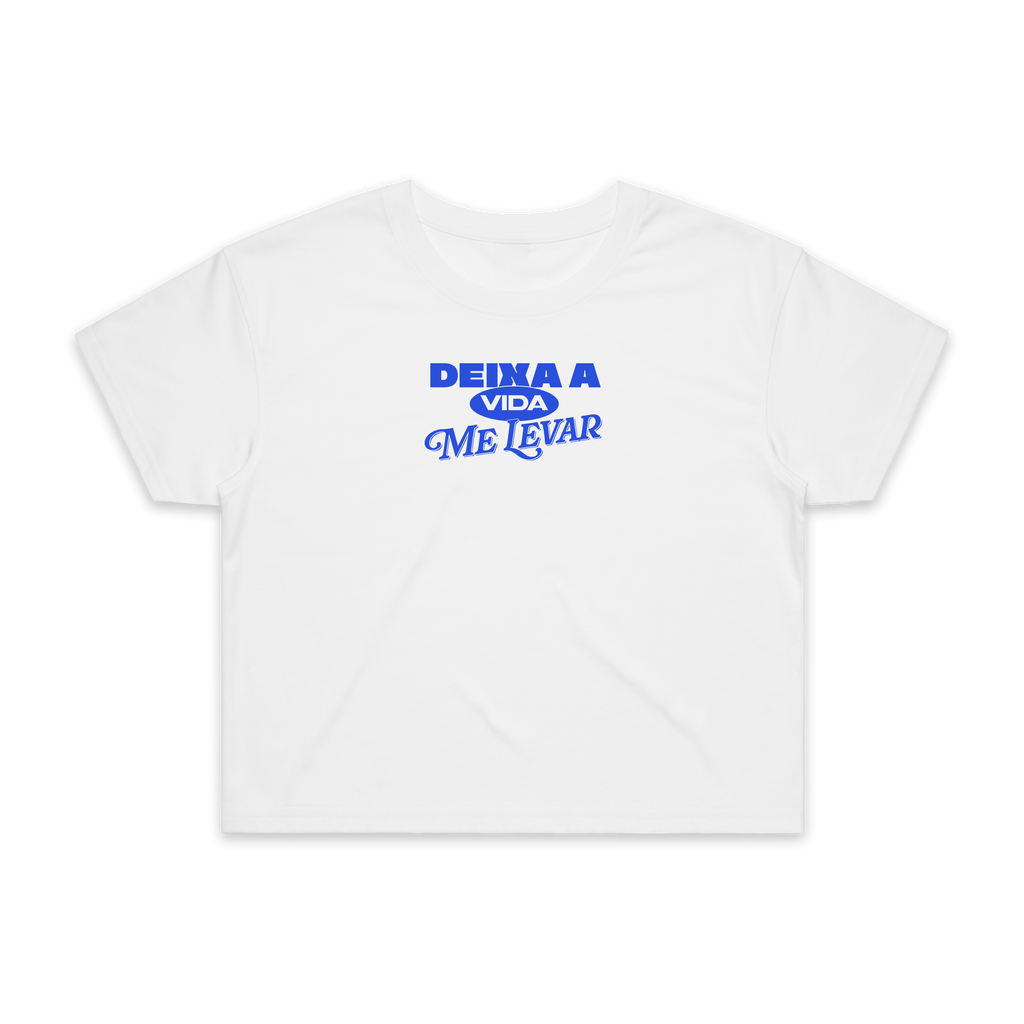 Deixa a vida me levar - Crop Tee