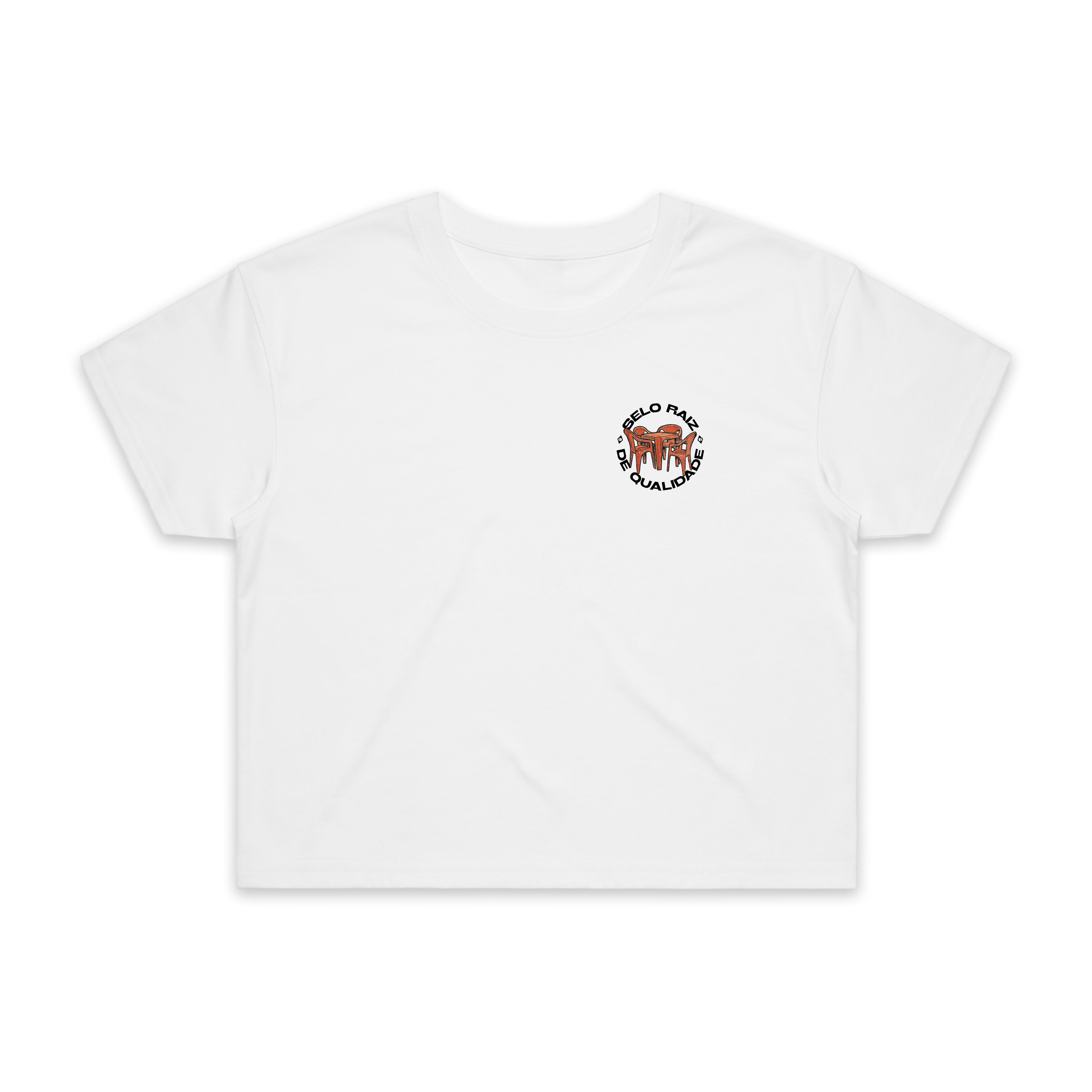 Selo Raiz de Qualidade - Crop Tee